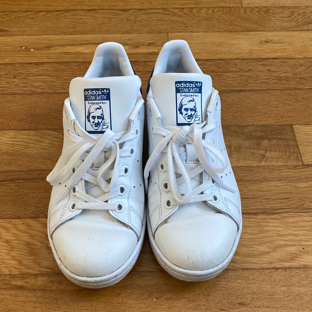 Adidas Stan Smith Sneakers (white & blue)